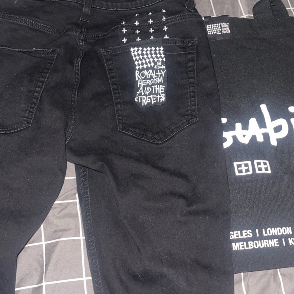 Ksubi Black Skinny Jeans